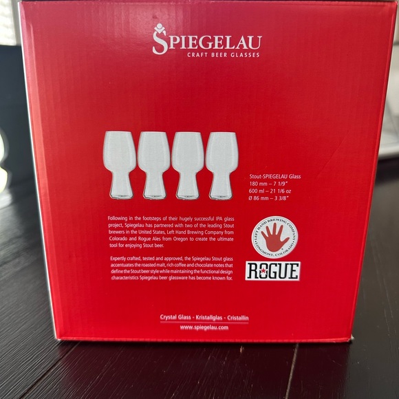 TIME FOR Christmas! Spiegelau Stout Beer Glass Set - Picture 3 of 6